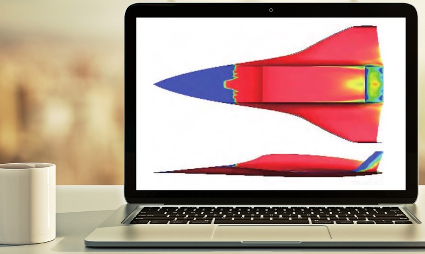 Bild aus Chinas Überschallforschung: Das meiste ist geheim - Fotos vom kleinen Hyperschall-Prototyp gibt es nicht.