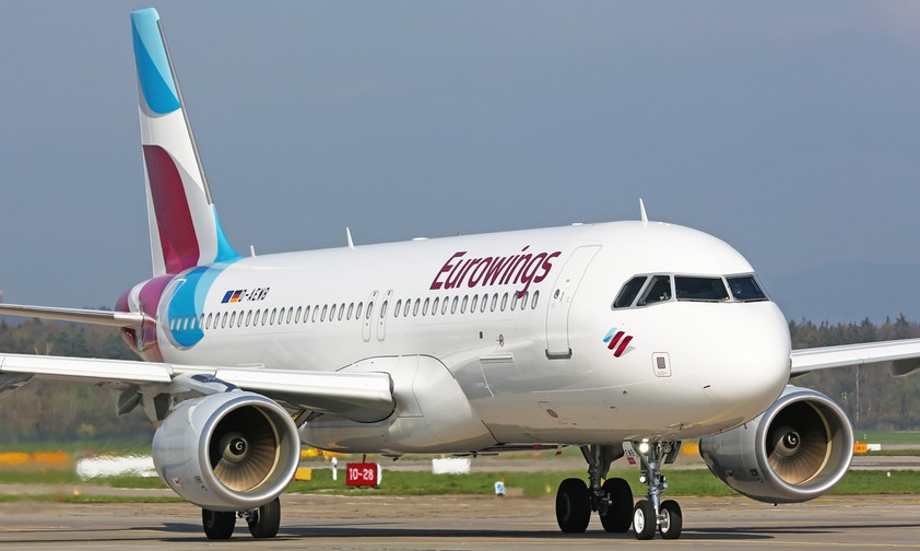 Airbus A320 von Eurowings: Bald zwischen Zürich und Mallorca unterwegs.