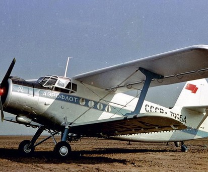 Antonov An-2 der alten Aeroflot: Der Doppeldecker fliegt bis heute.