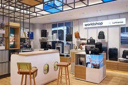 Worldshop von Lufthansa in Frankfurt: Dieser Standort bleibt bestehen.