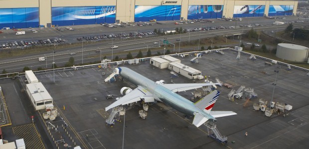 Boeing-Standort in Everett: Hier könnte künftig der 777X gebaut werden.