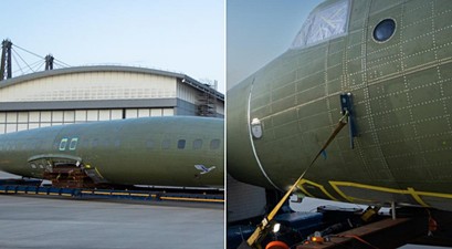 lufthansa super star rumpf transport