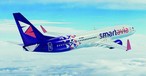 Der neue Name und die neue Bemalung der Flieger von Smartavia soll den Aufbruch ins digitale Zeitalter demonstrieren...