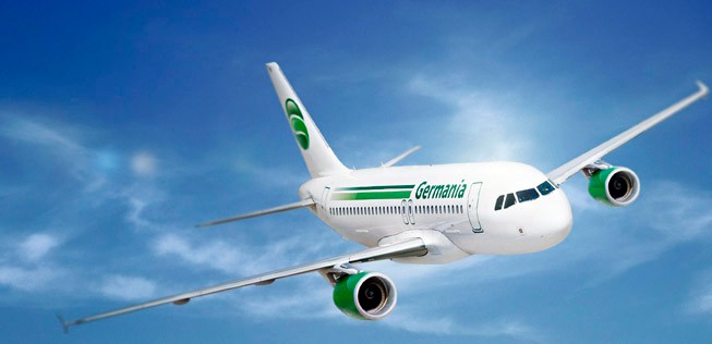 Airbus von Germania Flug: «Reges Interesse der Reiseveranstalter».