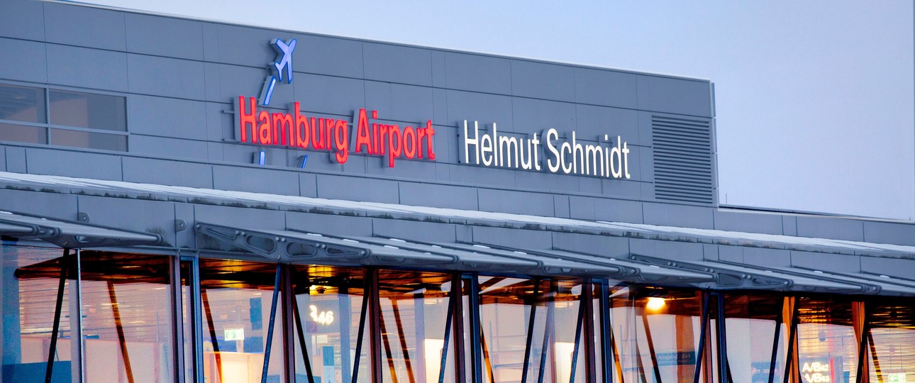 Flughafen Hamburg: Ein schwieriger Freitag.