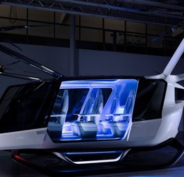Flugtaxi Skai: Das Startup Alaka'i setzt bei dem Senkrechtstarter auf einen Brennstoffzellen-Antrieb.