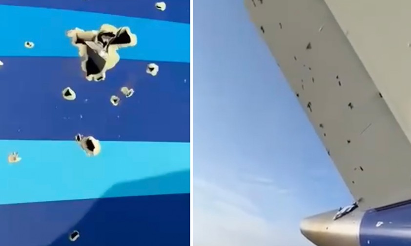 Woher stammen die Löcher in der abgestürzten Embraer E190 von Azerbaijan Airlines?