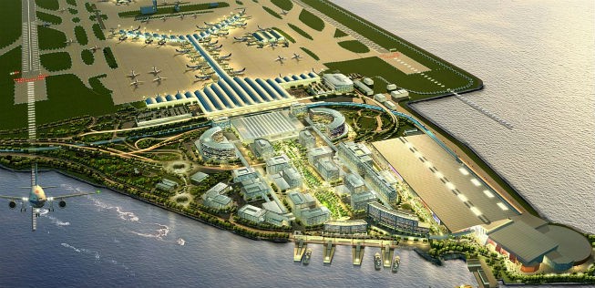 Entwurf der Skycity: So soll es in Hong Kong schon bald aussehen.