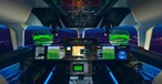 Falcon Eye in der Falcon 6X: Der irische Regierungsjet ist nicht mit dem System ausgestattet. 