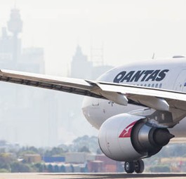 A330 von Qantas: Ein solcher Flieger war in den Zwischenfall verwickelt.