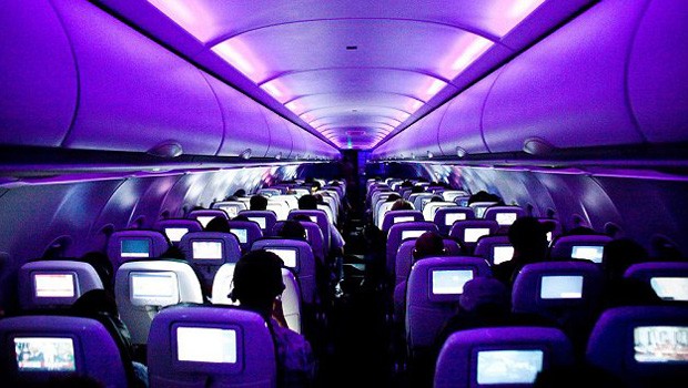 Kabine von Virgin Atlantic: Bald mit Handyempfang.
