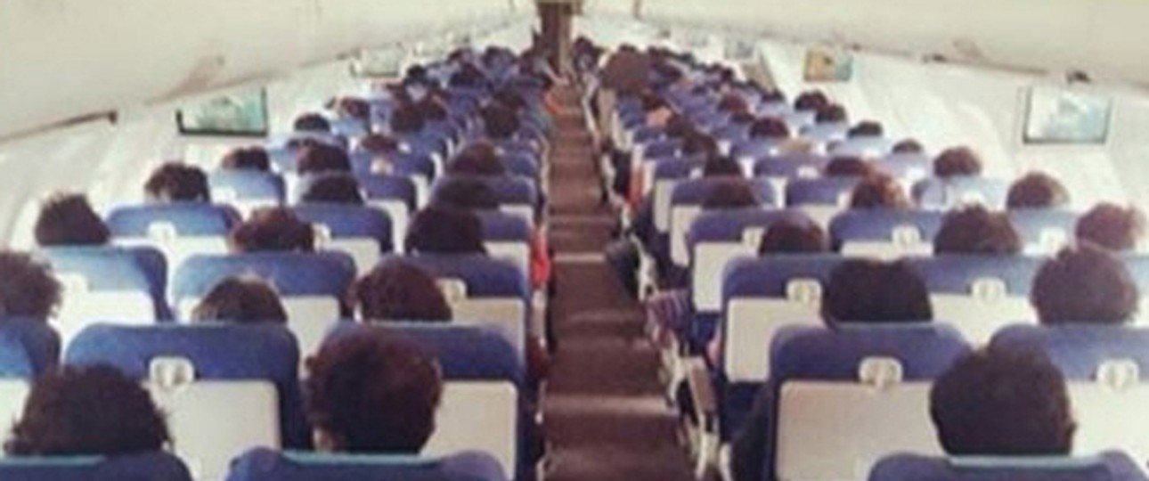 Das umstrittene Foto: Sorgt bei Air Busan für Aufruhr.