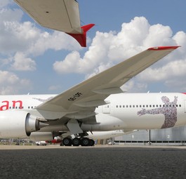 Boeing 777 von Austrian Airlines: Wieder unterwegs nach Japan.