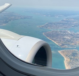 Blick aus einem Embraer-E2-Jet: Lufthansa als kommende Kundin?
