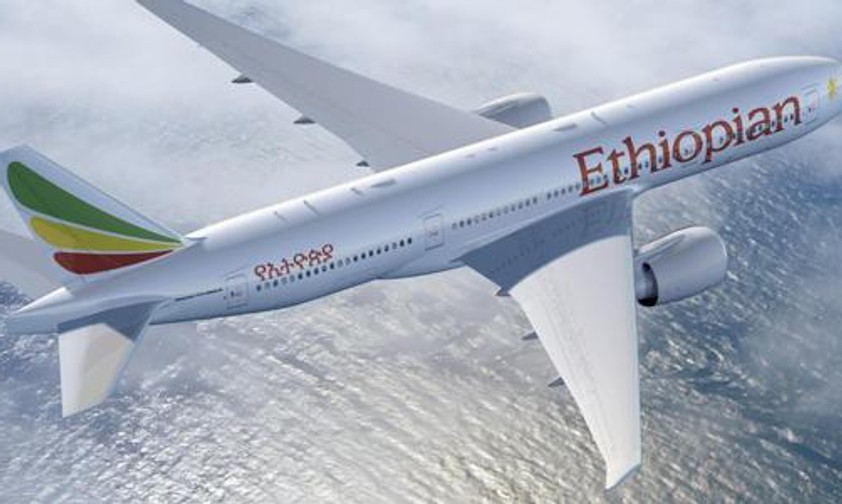 Flieger von Ethiopian: Der blinde Passagier reiste wohl im Frachtraum mit.