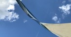 Winglet eines Airbus A350 von Cathay Pacific: Die Airline baut die Flotte aus.