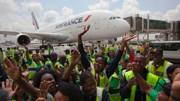 Mit Air France kann man den A380 ab Paris nach Dubai, Johannesburg, Montreal, New York und San Francisco genießen. Im Frühjahr kommen Los Angeles und Tokio hinzu, Dubai und San Francisco dürften im Gegenzug wegfallen.