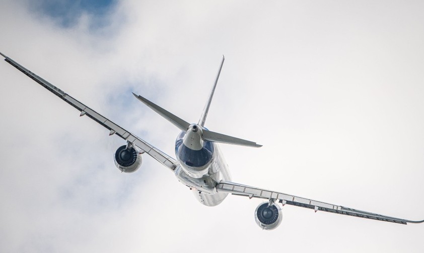 Der Airbus A350-1000 mit dem Kennzeichen F-WMIL: Vorschau auf den A350 F.