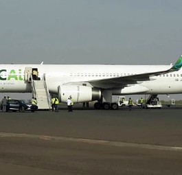 Eine Boeing 757-200 von Privatair: Sie fliegt für EC Air zwischen Brazzaville und Paris.