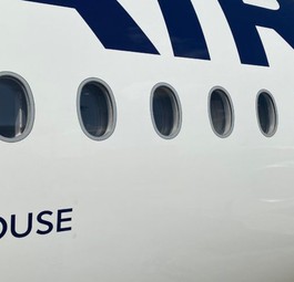 Der Airbus A350 mit dem Taufnamen Toulouse: Der erste Flieger, der wieder einen Namen trägt.