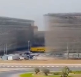 Käfige um die Tanks: Dubai schützt das Kerosin.