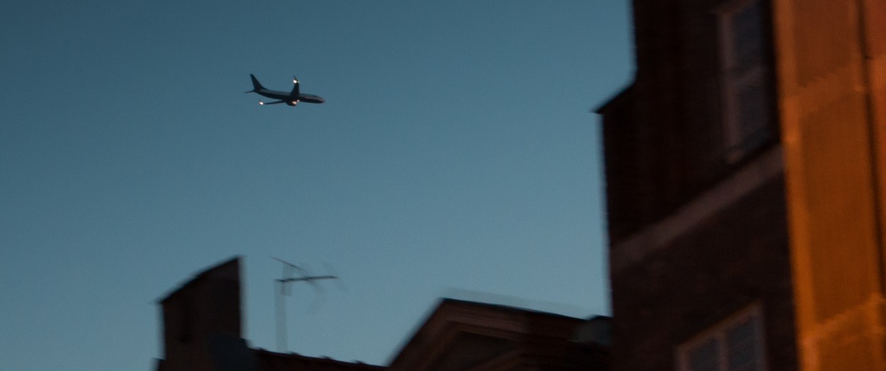 Silhouette einer Boeing 737: Privatjet aus Dubai derzeit oft in Tel Aviv.