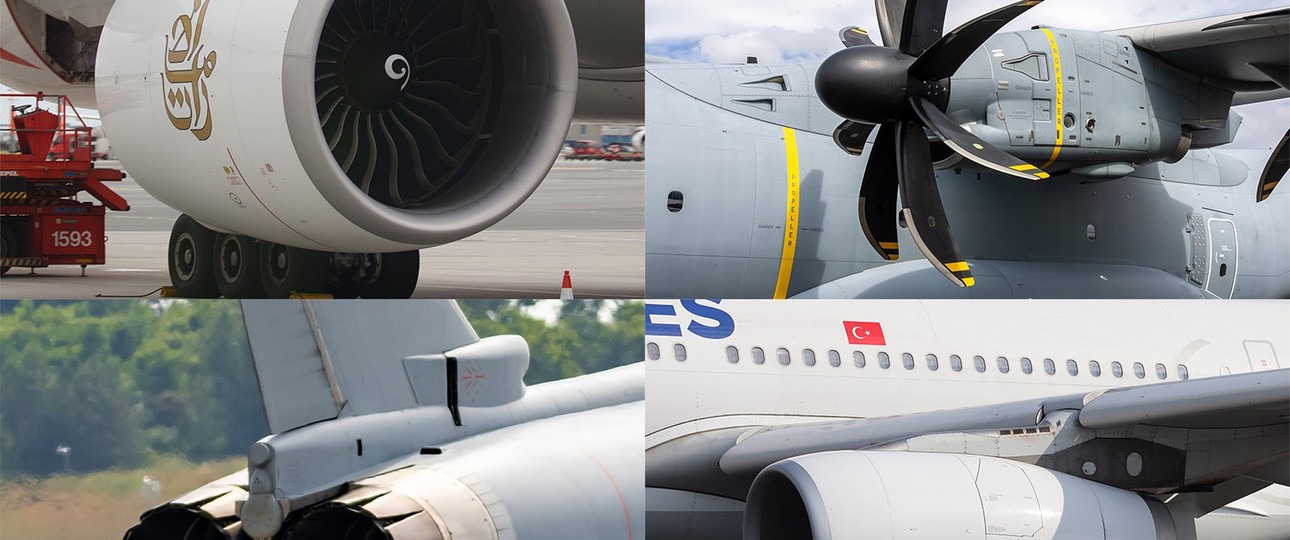 Anschub: Ohne Triebwerke wären Flugzeuge nur Zeug.