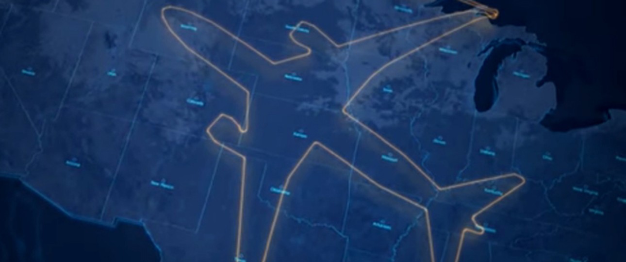 Die Testpiloten eines Airbus A380 zeichneten mit ihrer Route am 13. Dezember <a href="https://www.aerotelegraph.com/airbus-a380-weihnachtsstimmung" target="_blank" rel="noopener">einen Weihnachtsbaum über Deutschland</a>. Wie oft der Flug angesehen wurde, verrät Flightradar nicht, führt ihn aber trotzdem unter den meist verfolgten 2017.