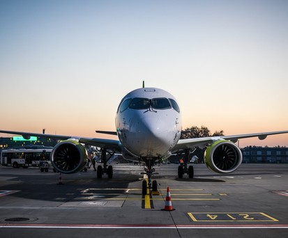 Airbus A220 von Air Baltic: Neue Tochtergesellschaft in der Schweiz.