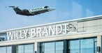 Eine Cessna Citation über dem BER: Der Flughafen wickelt in Deutschland den meisten Businessverkehr ab.