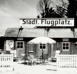 Das erste Terminal von Salzburg aus dem Jahre 1926.