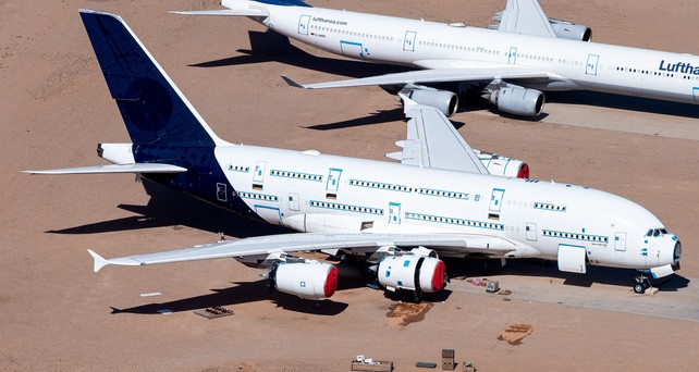 d aimd airbus a380 ex lufthansa teruel
