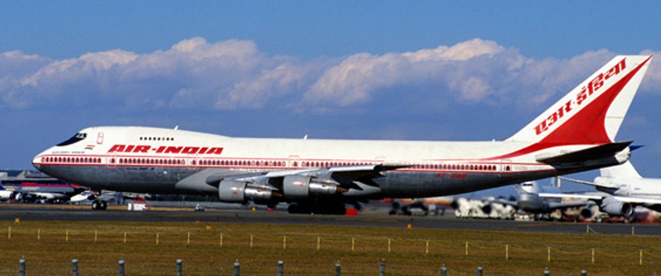 Boeing 747-200 von Air India: Eine Maschine des Typs verschwand auf Flug AI182.