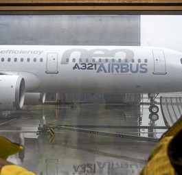 Airbus A321 Neo, hier noch bei Tests im Jahr 2016: Heute zeigt auch Ryanair Interesse.