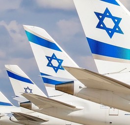 Flugzeuge von El Al: Aktuell komplett ausgebucht.