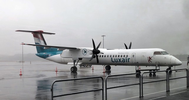 De Havilland Canada Dash 8 von Luxair: WIe viel Luxemburgisch muss es denn sein?