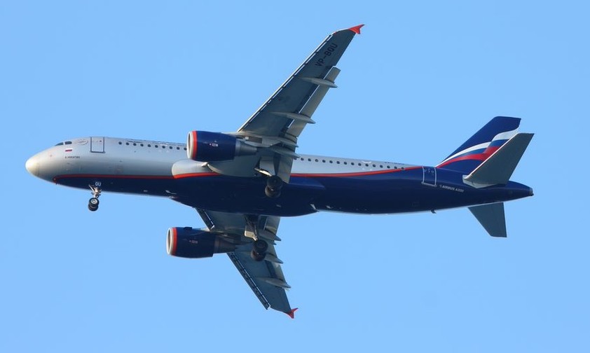 Airbus A320 von Aeroflot: An Ersatzteile kommt die Staatsairline nicht.