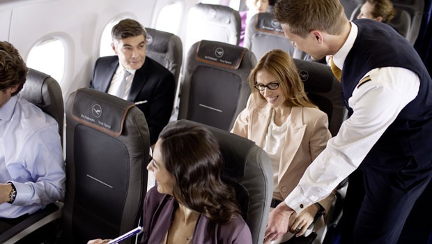 Beim Fliegen wollen die Reisenden verwöhnt werden.