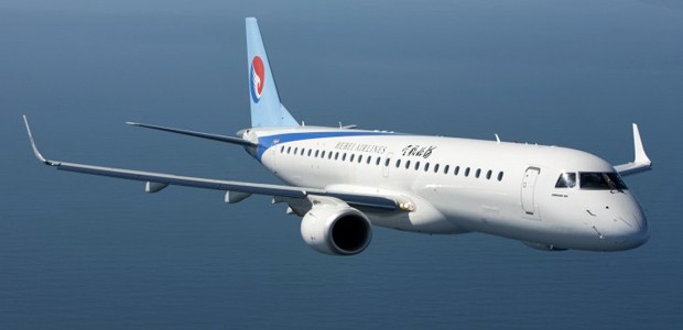 Embraer E190 von Hebei Airlines: Die Reisenden sahen sich vernachlässigt.