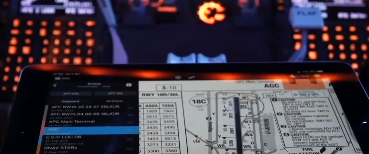 Vor dem Flug nach Madeira: Einblick ins Tui-Cockpit.