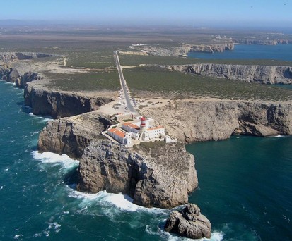 Das Cabo St Vincent ist Europas südwestlichster Punkt