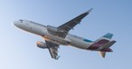 Airbus A320 von Eurowings: heikle Situation in Düsseldorf.