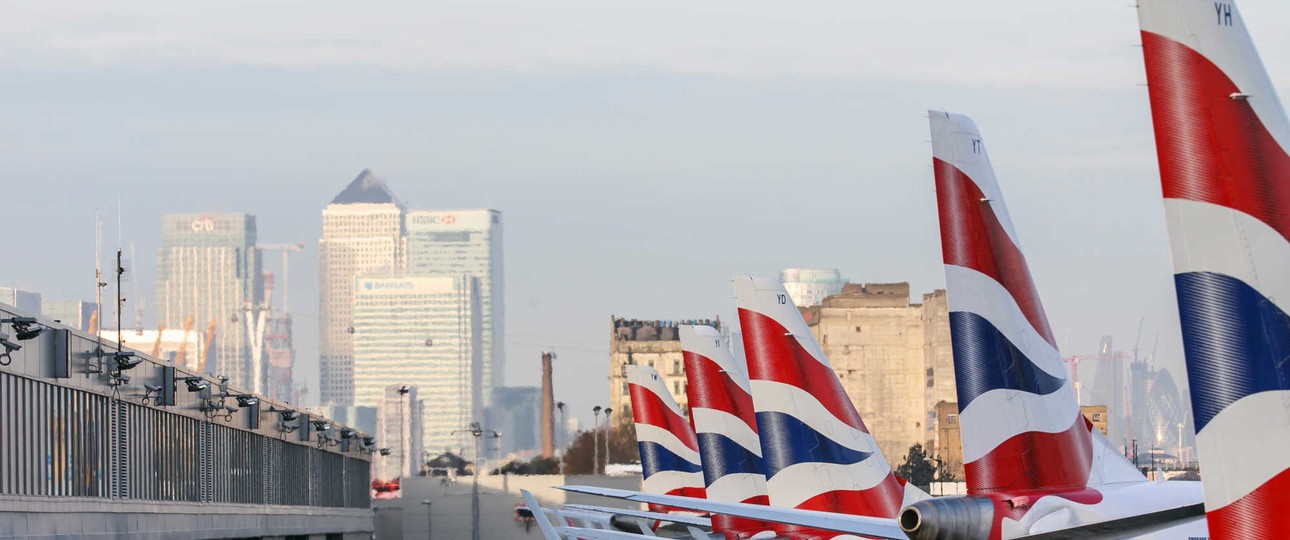 London City Airport: Last year 4.8 million passengers used the airport in the heart of London. BA Cityflyer is the market leader.