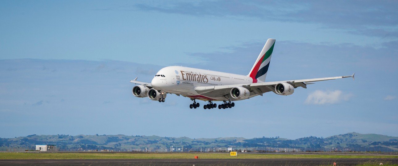 Airbus A380 vom Emirates: Die Airline will bis 2041 mit dem Modell fliegen.