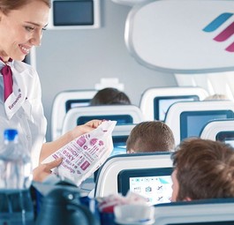 Bordverpflegung bei Eurowings: Im Smart-Tarif bald nicht mehr inklusive.