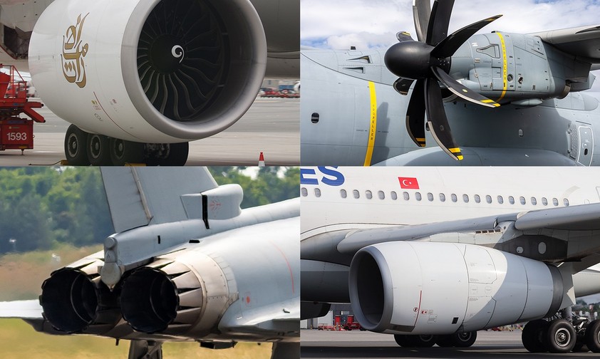 Anschub: Ohne Triebwerke wären Flugzeuge nur Zeug.