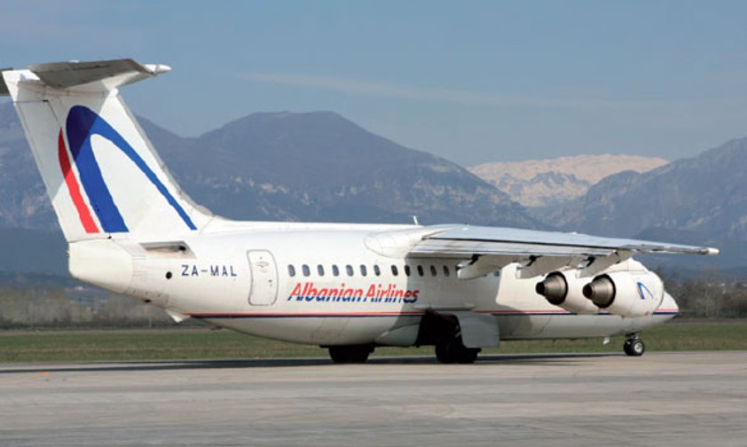 Flieger von Albanian Airlines: Veraltet und nicht mehr sicher genug.