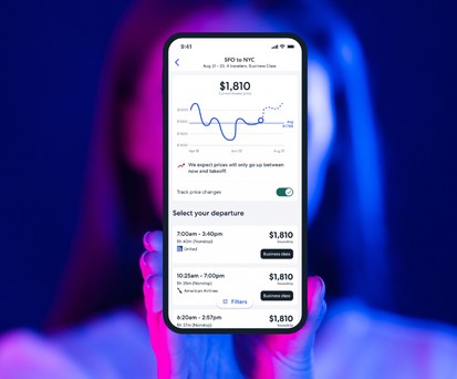 Flugsuche mit Preisprognose: Neuerung in der App.