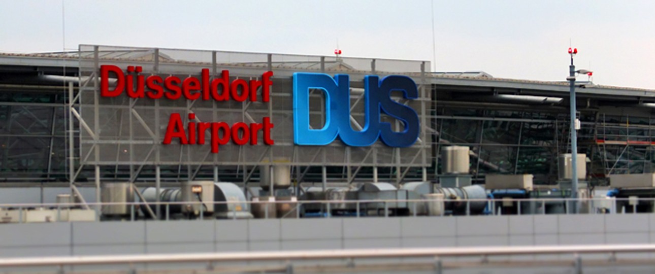 Der Flughafen Düsseldorf schafft es mit 7,61 sogar auf Platz 16.