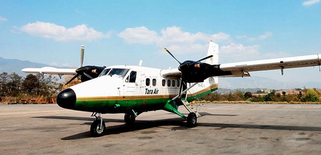 Twin Otter von Tara Air: Ein Flieger des Typs ist im Gebirge verschwunden.